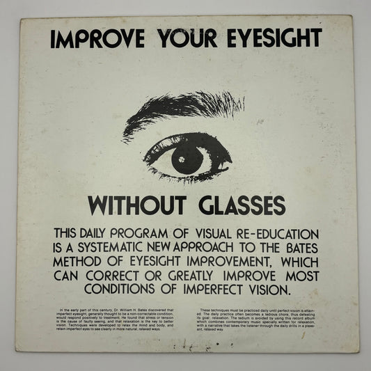 Improve your Eyesight Without Glasses