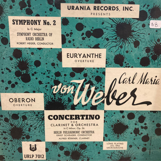 Carl Maria von Weber - Concertino For Clarinet & Orchestra