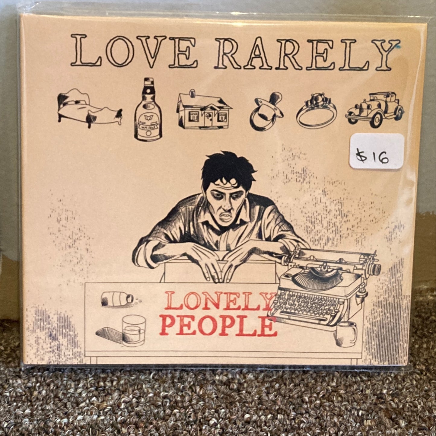 Love Rarely - Lonely People [CD]